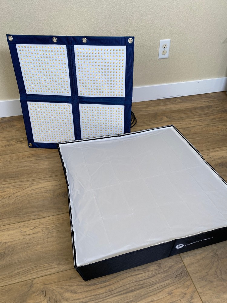 Intellytech LC-160 LiteCloth 2x2 Professional LED Light Foldable LED with Case