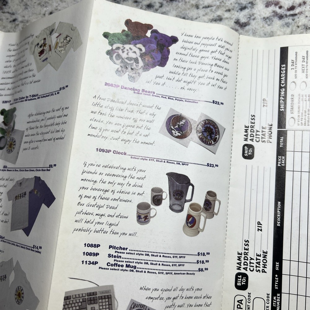 RARE GRATEFUL DEAD CATALOG - Limitdead Editions