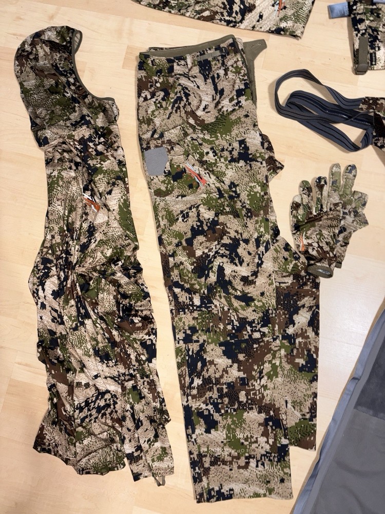 Sitka Sub Alpine/elevated XL Camo Loadout Gear Setup
