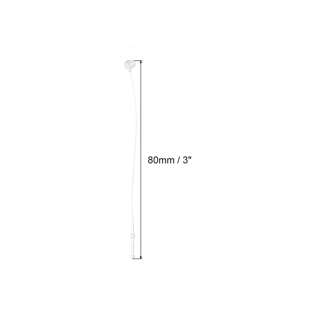 Cable Zip Ties Nylon Cable Wraps - 3 Inch / White / 1000Pcs