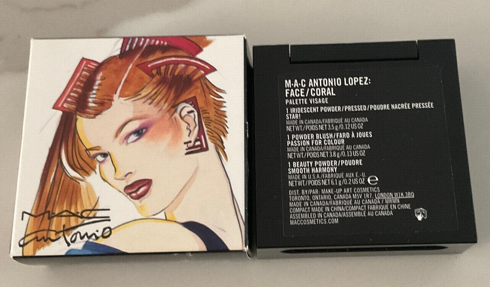 MAC Antonio Lopez: Face/Coral Palette