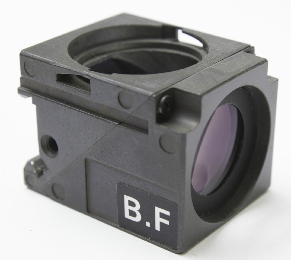 Nikon Microscope Epi Illuminator BF Cube Eclipse Optiphot 100 150 200 Quadfluor