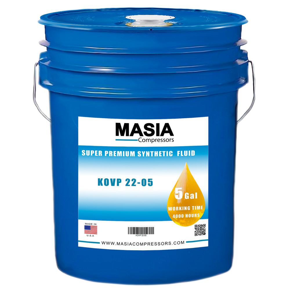 KOVP22 Masia Compressors Lubricant - 5 gal