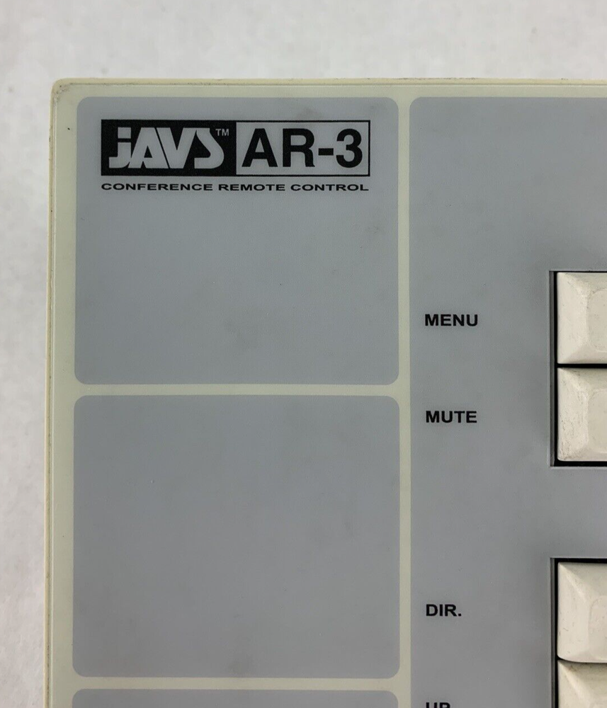 JAVS AR-3 Conference Remote Control Audio Interface