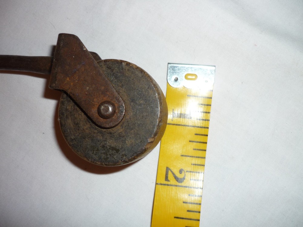 Vintage Large Wooden Castor