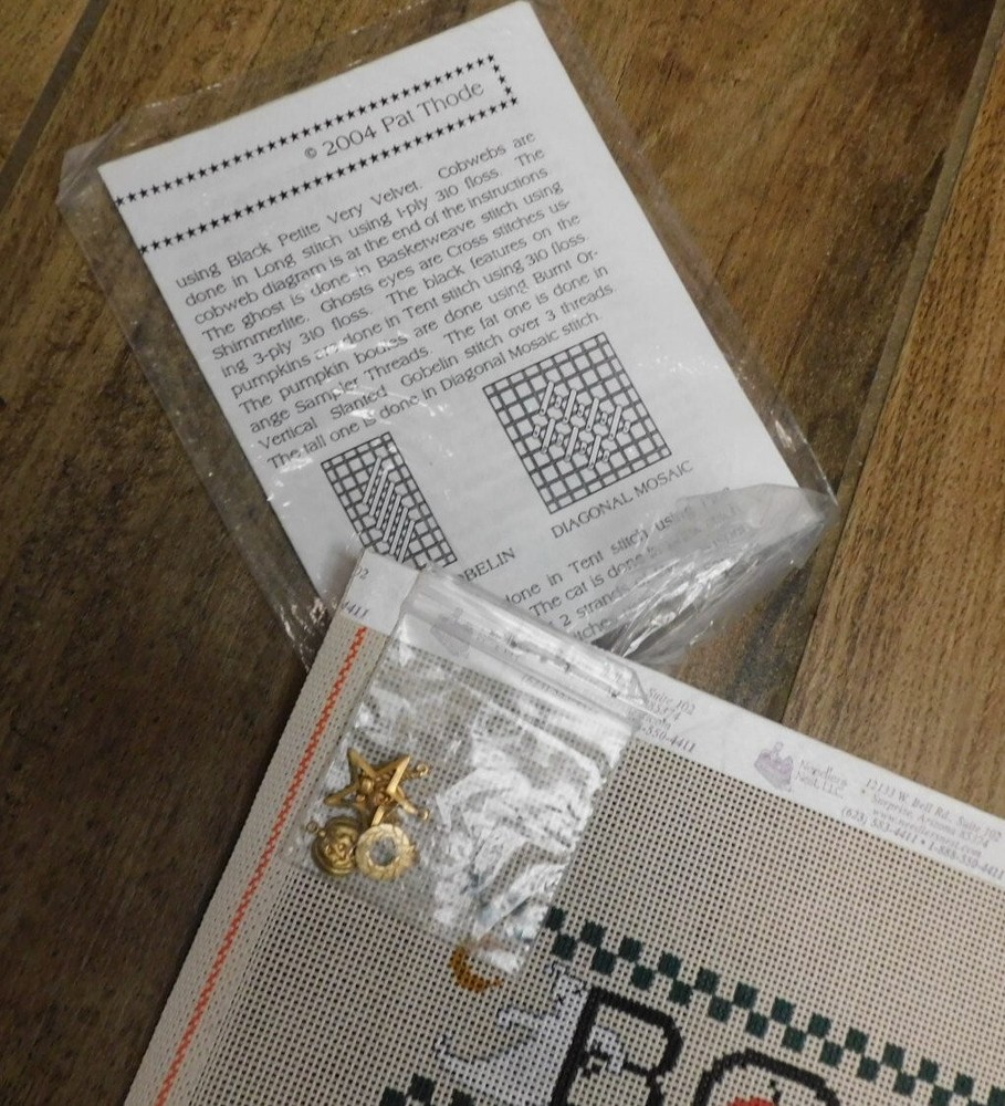 "Fall Basket Band" (CP6728) w/Stitch Guide & Charms