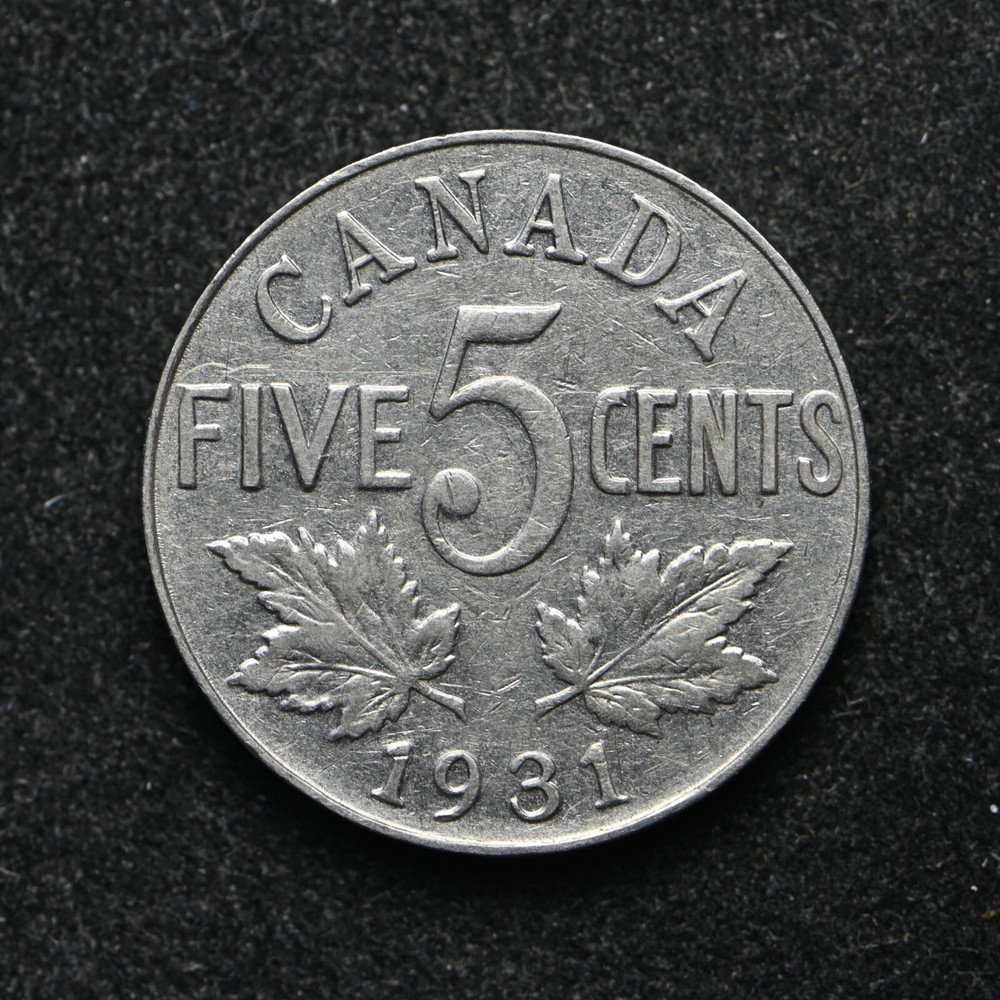 1931 Canada Five Cents (bb17478)