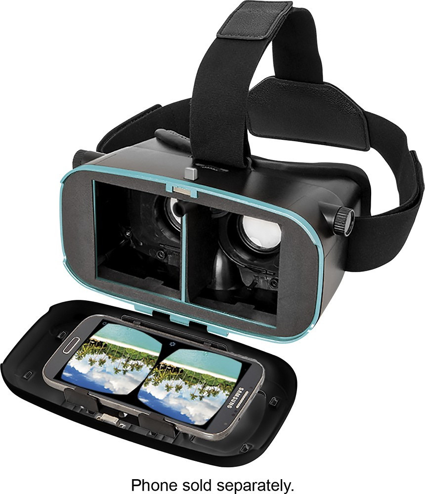 ReTrak - Utopia 360° Virtual Reality Headset with Bluetooth Controller in hand
