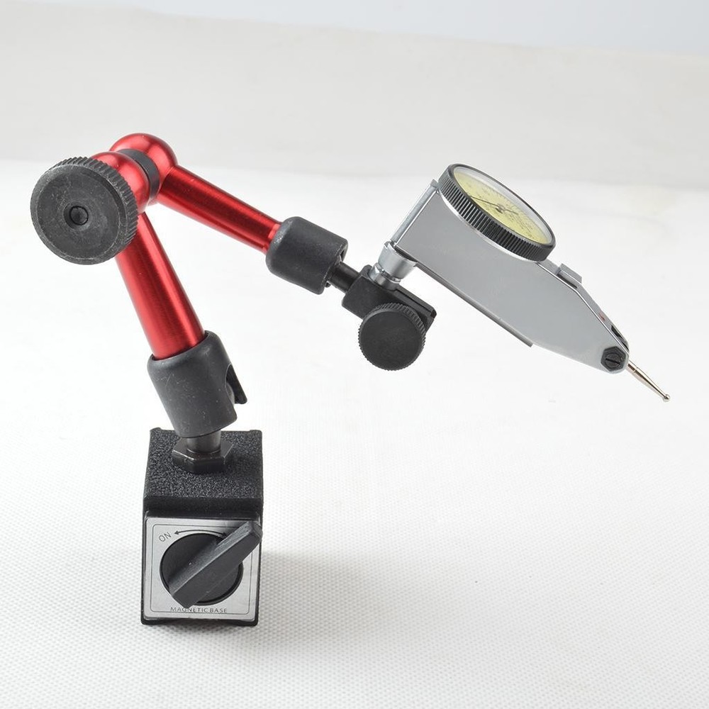 Adjustable Metal Base Stand Holder for Dial Test Indicator , 8 inch