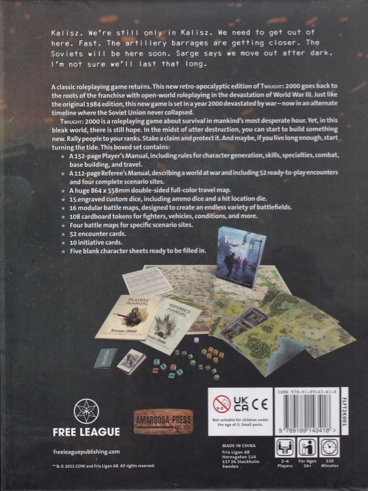 Twilight 2000 RPG: Core Boxed Set New/Sealed