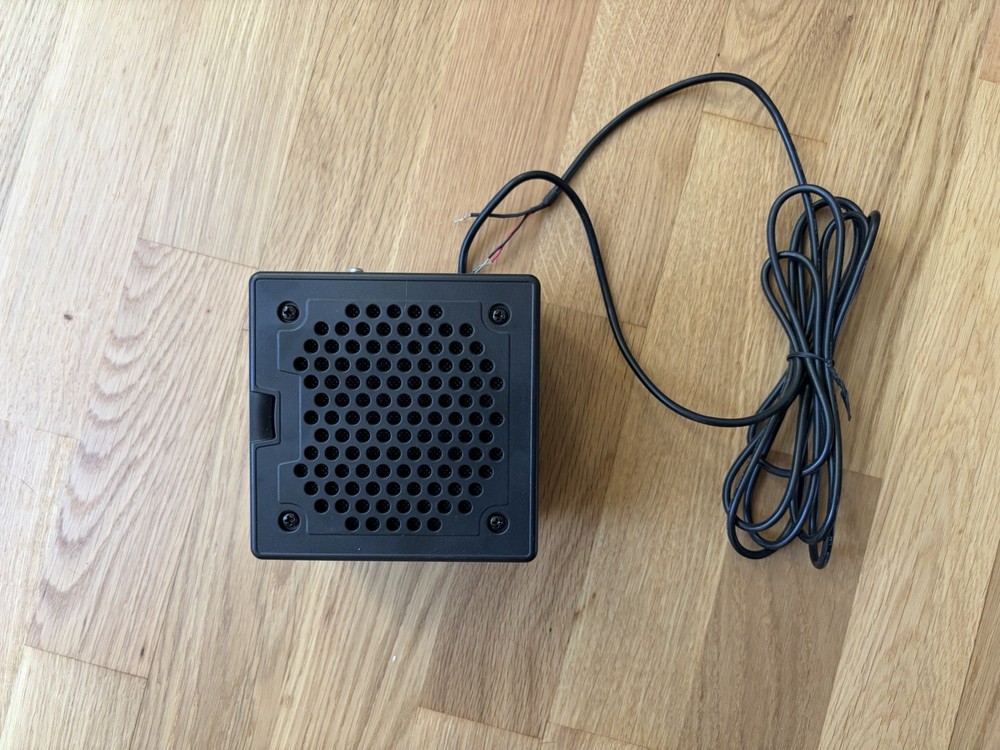 Panasonic WX-CS560 Speaker Microphone Wired Black 5W Plastic Rectangular