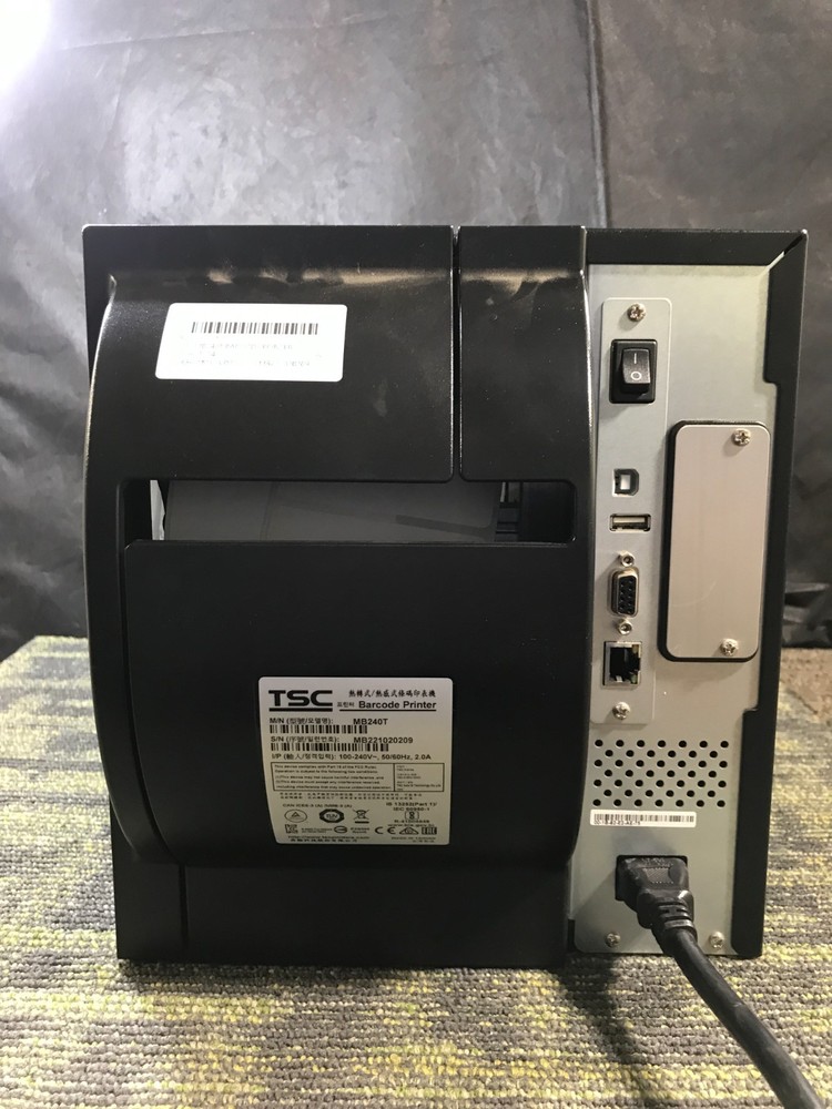 ~TSC MB240T Compact Light Industrial Barcoding Printer-Black