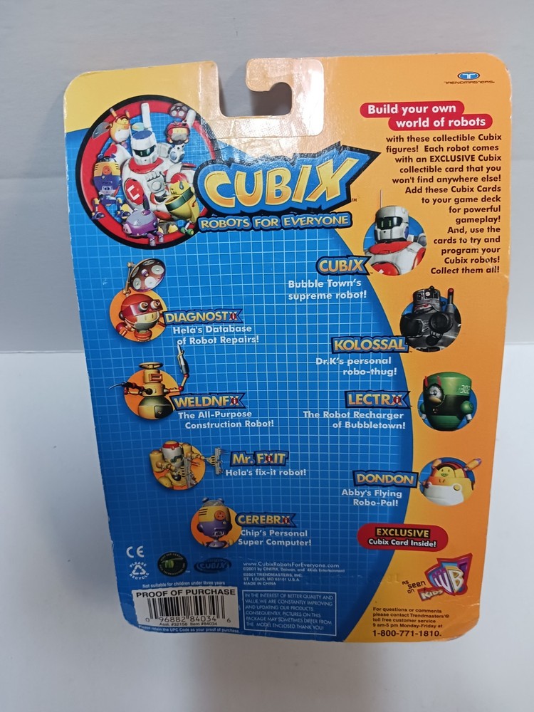 2001 Cubix Robot Sold As Is