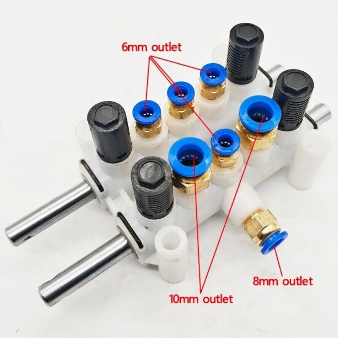 Tire Changer Machine Double Pedal Valve Cylinder Controlling Control Valve