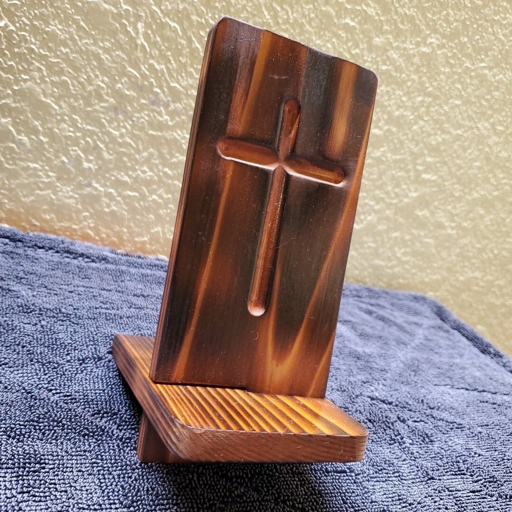 Custom Handmade 🧩 Solid Wood 🪵 Comic Book Display - Phone Holder - CGC Book🔥