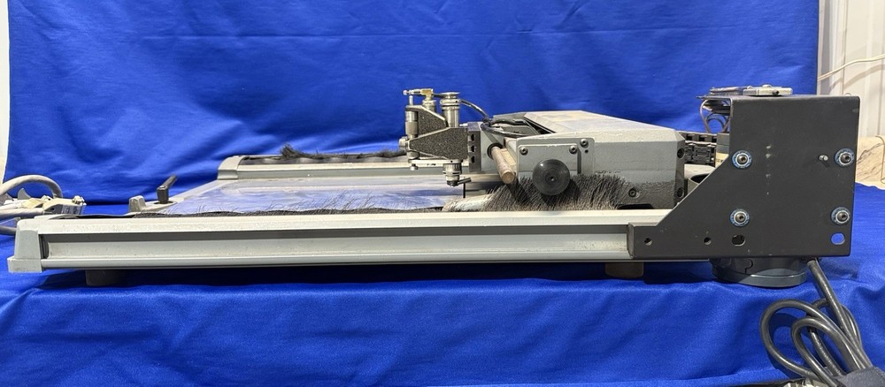 Newing Hall Apex Engraving Machine Engraver Table - Control Powers On - Local