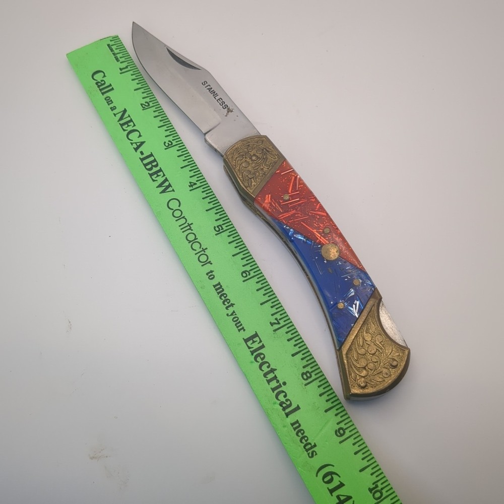 Large Vintage Lockback Pocket Knife