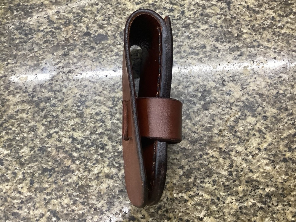 Leather Folding Knife Case Sheath Buck 110 Size (Sheath Only)