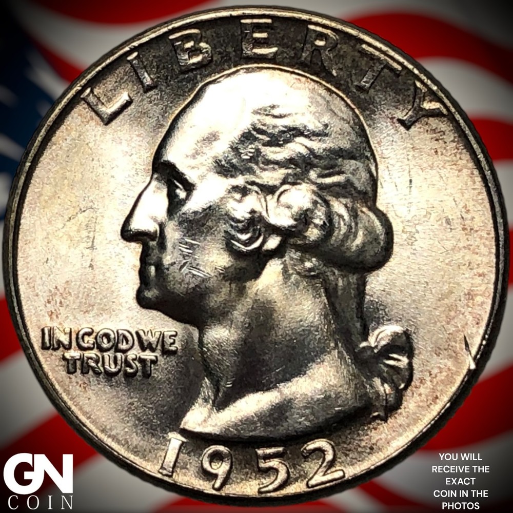 1952 P Washington Quarter Z4446