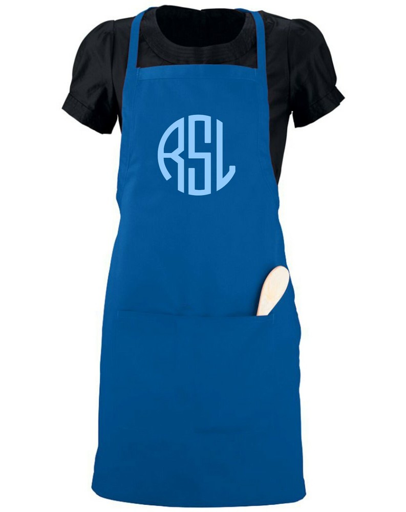 Custom Monogrammed Apron w/ YOUR INITIALS Server Size (22" x 30") monogram gift