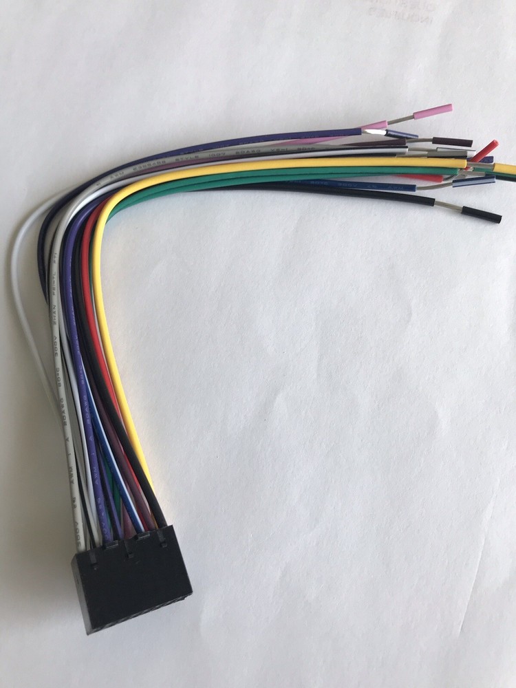 Boss Wire Harness for 16 Pins BV9979B Single Din DVD Receiver V.2 Version
