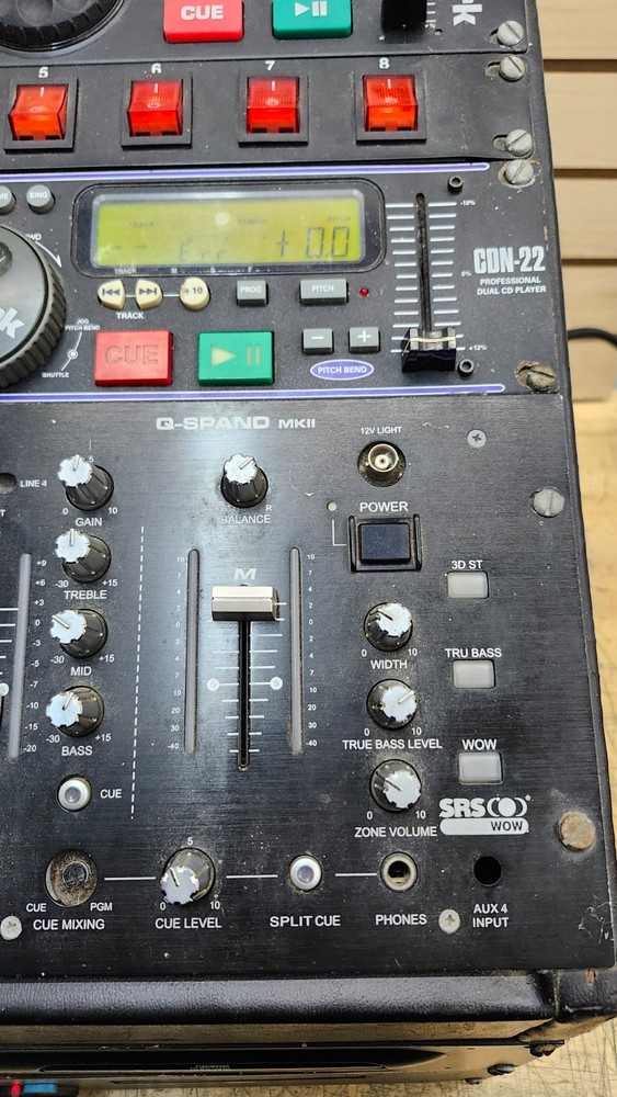 Pro DJ Numark CDN 25+G Pro CD Dual Player