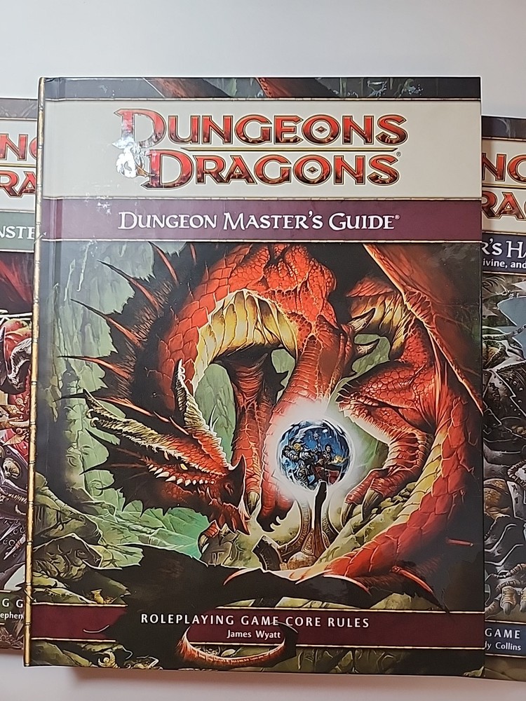 Dungeons & Dragons 4th Edition Core Rulebook Collection