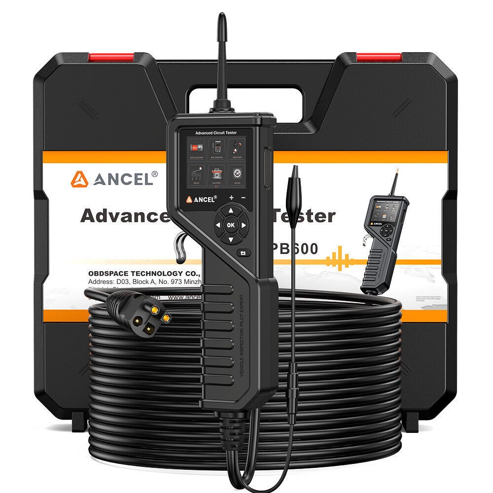 Ancel PB600 Power Circuit Probe Tester Resistance Diode Tset Continuity Testing