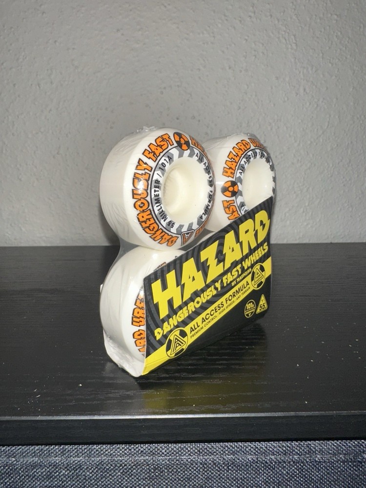 Hazard Skateboard Wheels 55mm 101a