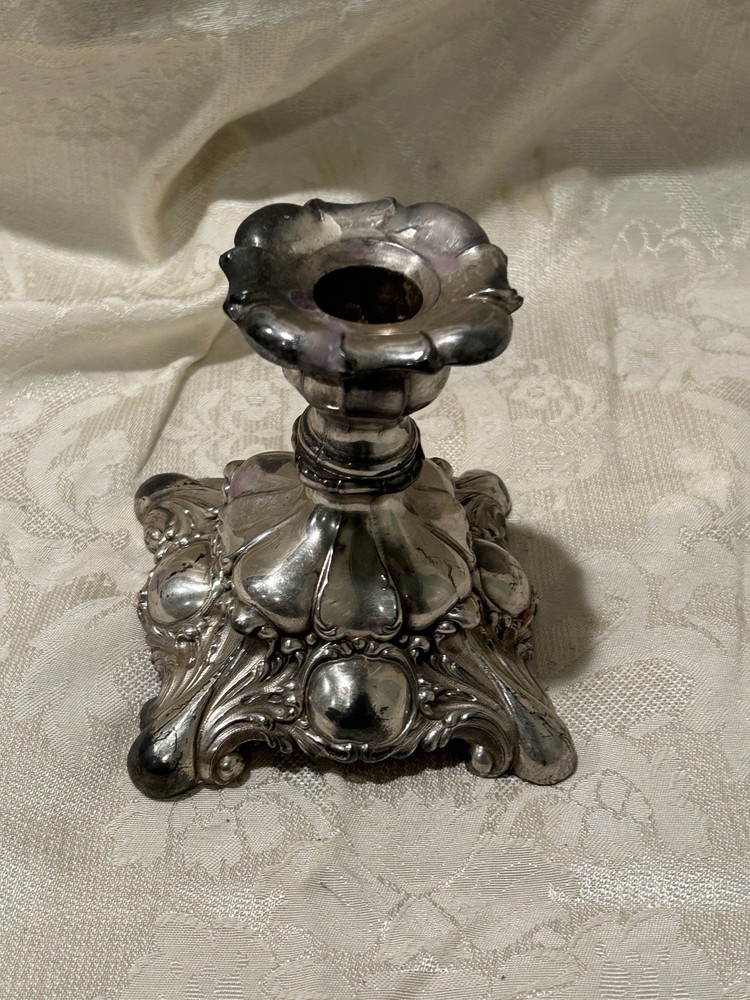 Rogers Silver plate Candle Sticks