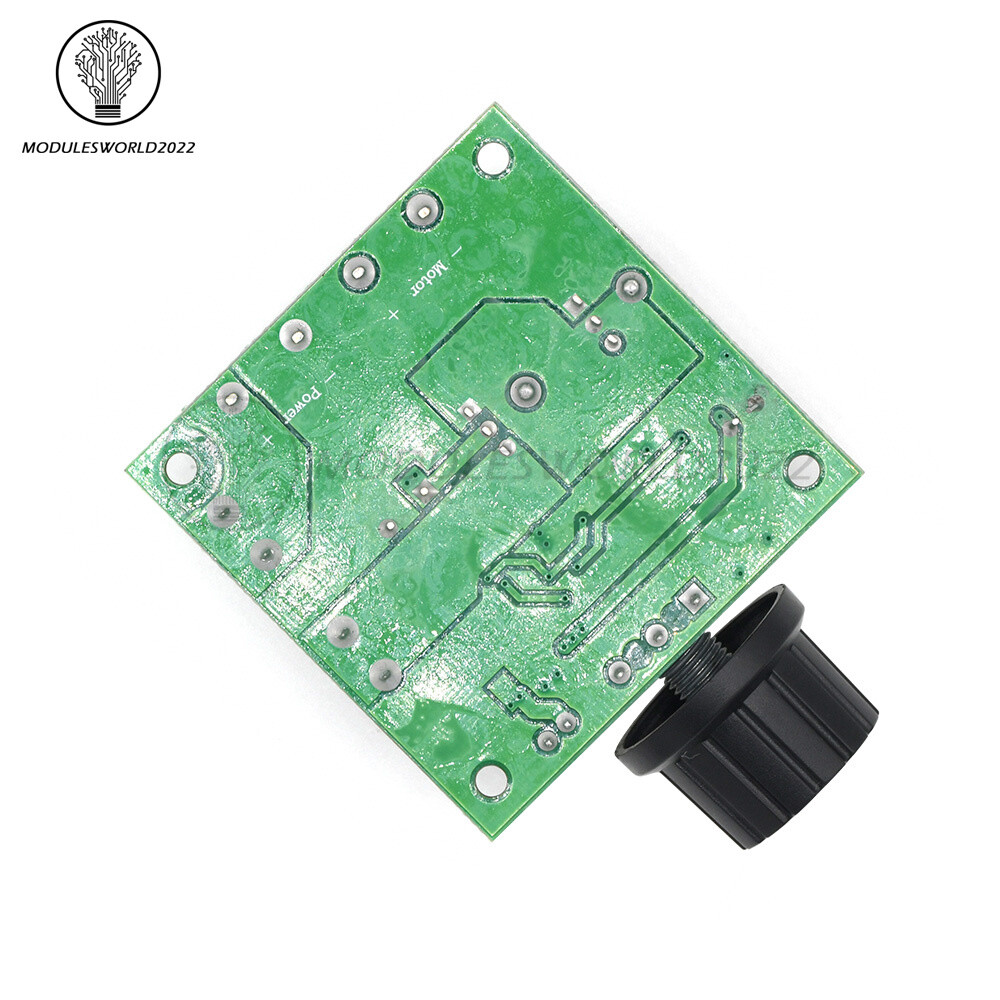 DC 12-40V 10A PWM DC Motor Speed Control Switch Controller Volt Regulator Dimmer