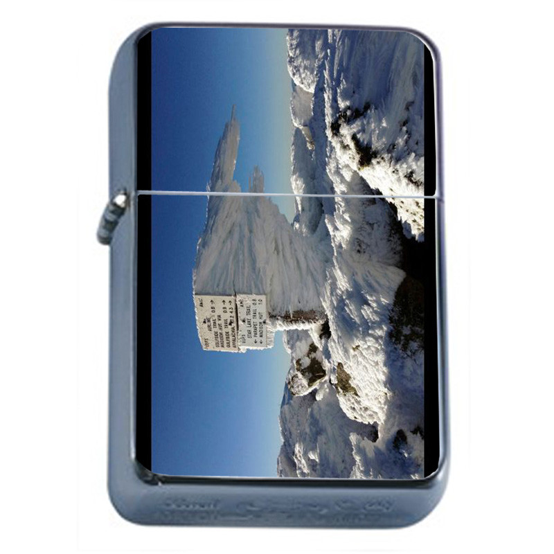 Mount Adams D1 Flip Top Oil Lighter Wind Resistant