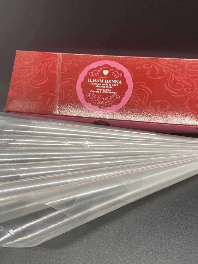 Empty Henna Cones Set Of 12