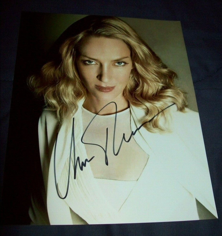 Uma Thurman Autographed 8x10 Picture-11063