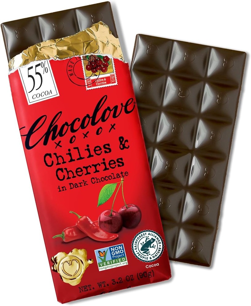 Dark Chilies & Cherry Bar