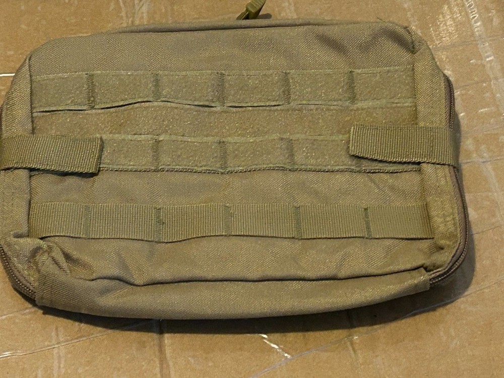 Tactical storage bag molle  8" x 10 1/2"