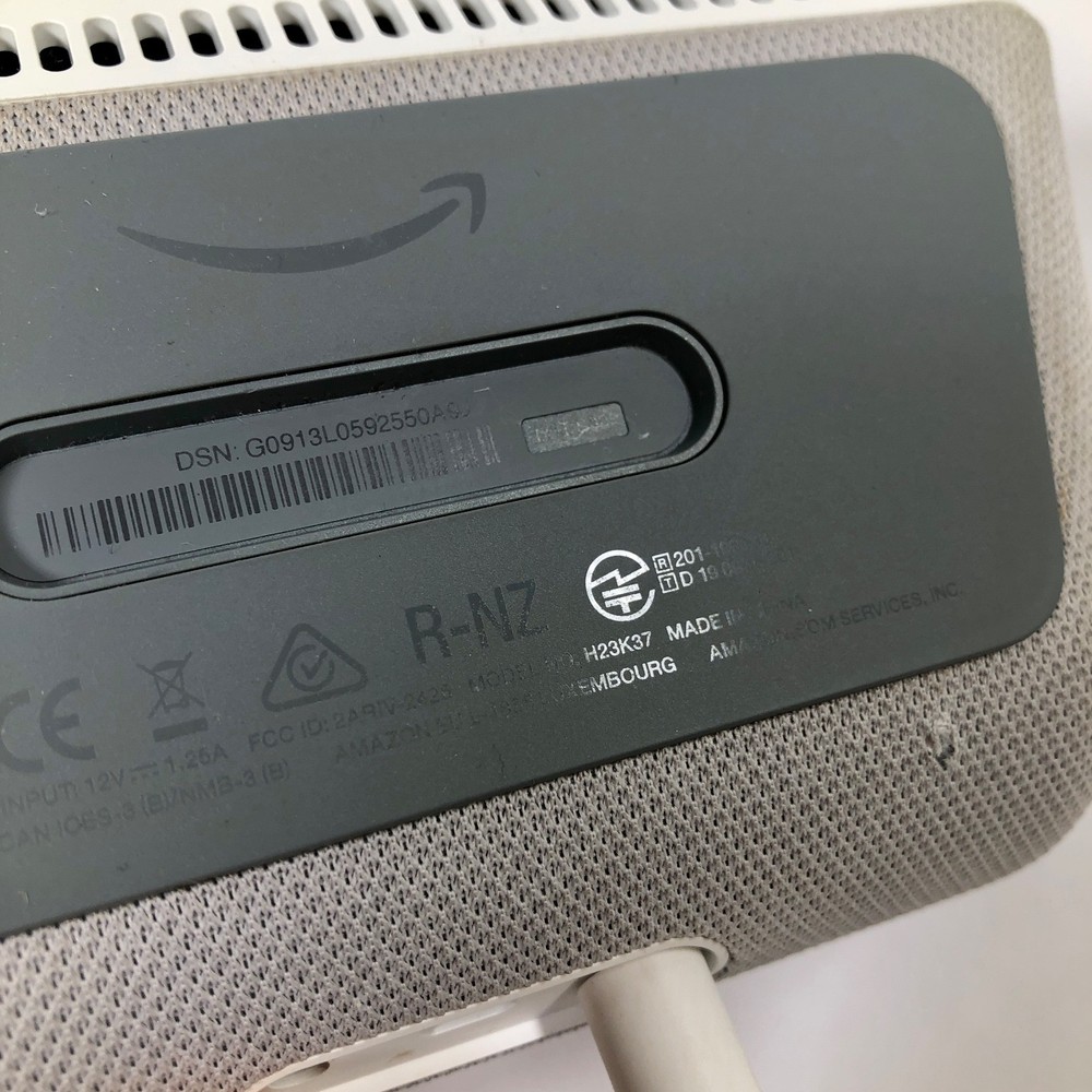 Amazon Echo Show 5 1st Gen Smart Display Speaker H23K37 - White