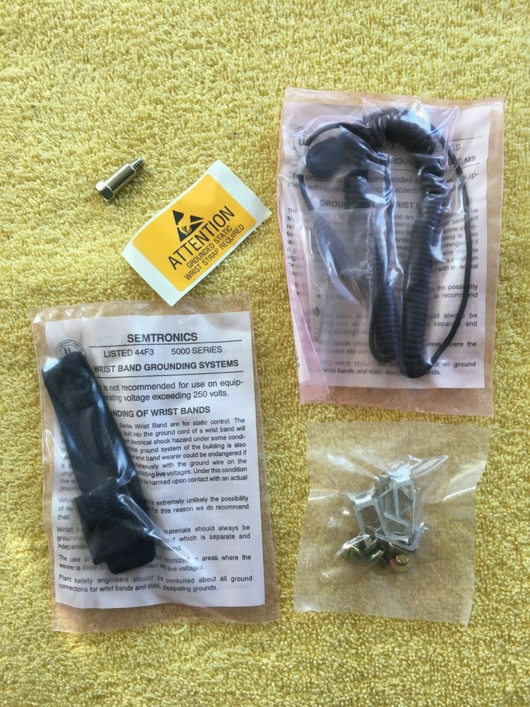 Semtronics EW2050 Grounding Wrist Band ~ Ionization ESD Control System ~ NEW
