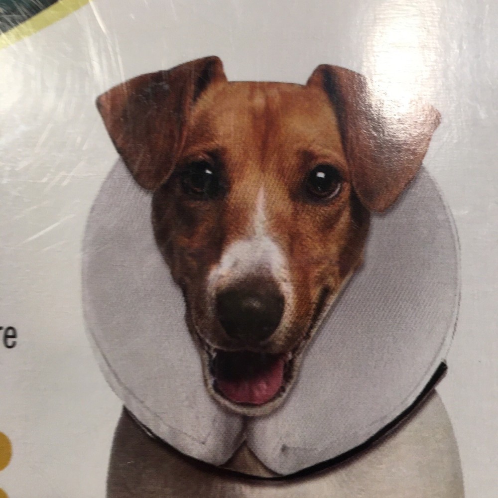 Bencmate Inflatable Collar Size Medium Washable Scratch & Bite Resistant