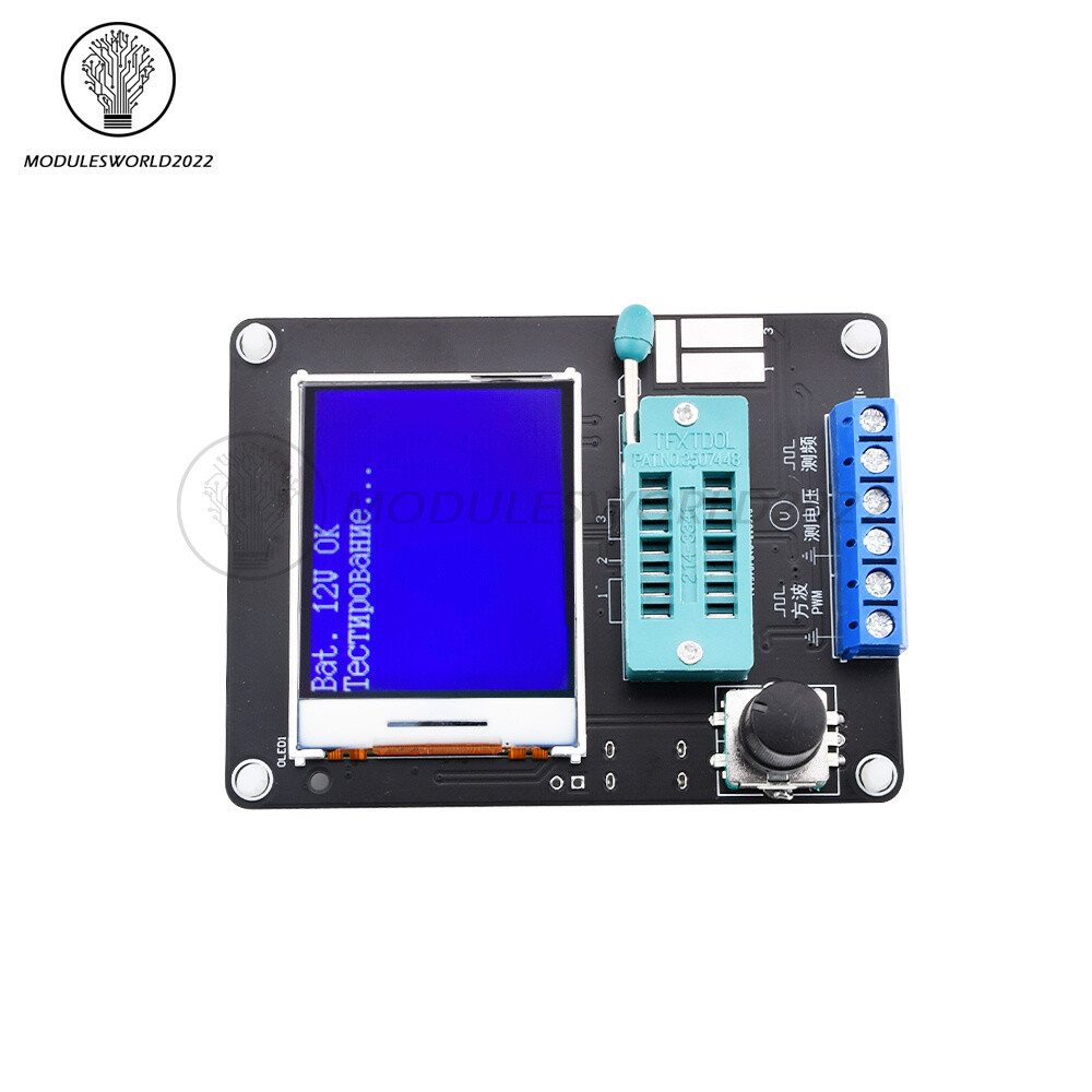 GM328A Transistor Tester Resistance Capacitance Inductance ESR Frequency Meter