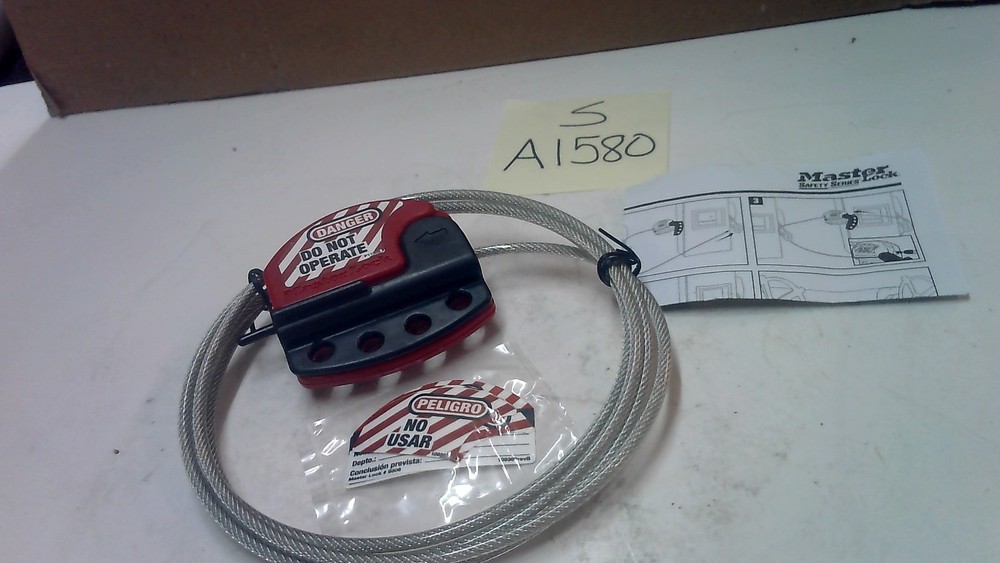 S806 MASTER LOCK CABLE LOCKOUT