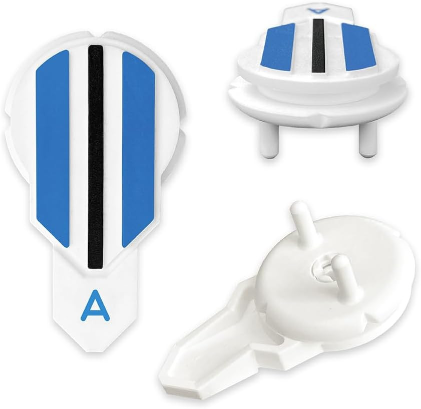 Putting Alignment Aid Tool - Golf Ball Marker - Rotate to Aim