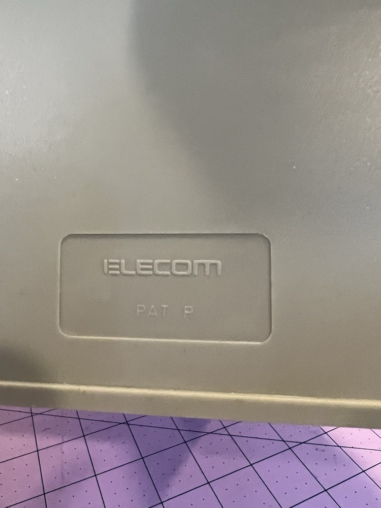 Vintage ELECOM Desktop CD-CDROM-DVD Holder. Holds 36 CDs/DVDs