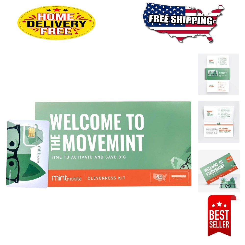Affordable Wireless: $30/ Unlimited 5G Plan with Easy SIM Card Activation