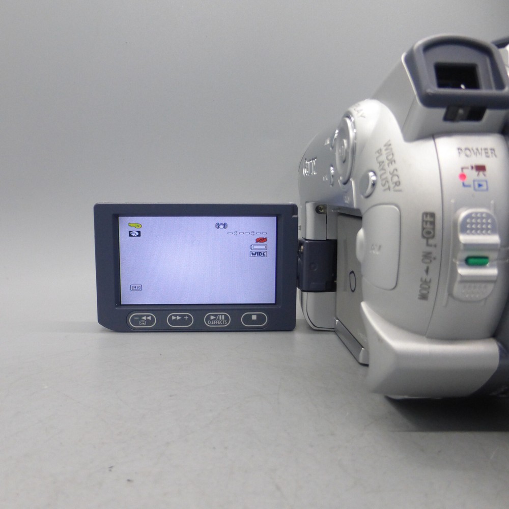 Canon DC95 Handheld DVD-RW Camcorder Silver Tested