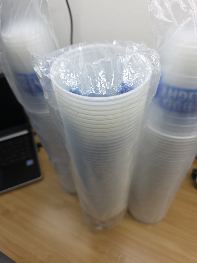 Bud Light Opaque Disposable Plastic Party Solo Cup Bulk Pack 50 Count Tailgate