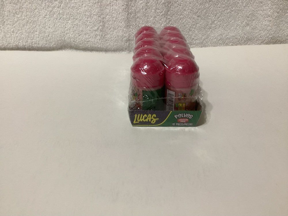 Lucas Powder Watermelon Flavored Candy, 0.71oz - 10 Pack ( See Description )