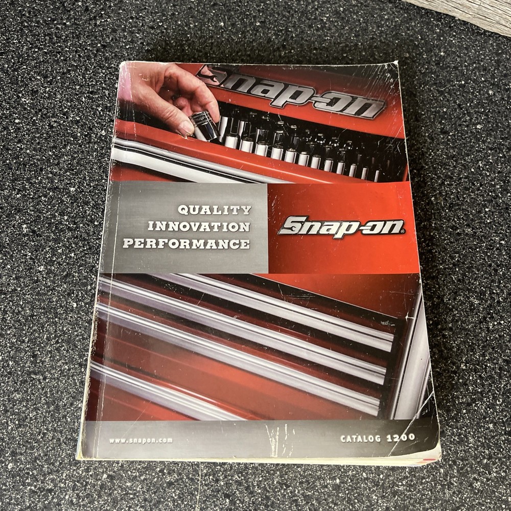 2012 Snap-On Tools Catalog #1200 over 500 pages