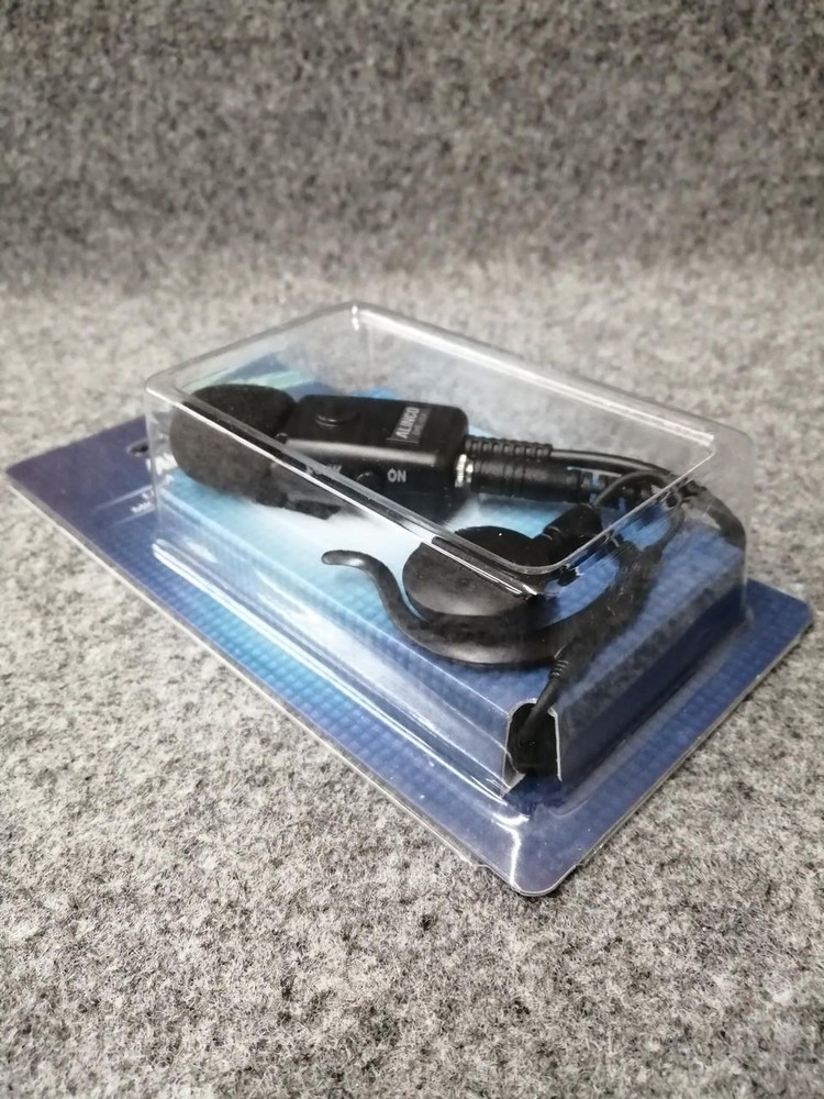 Alinco Ear-hook Earphone Microphone EME-48A Used