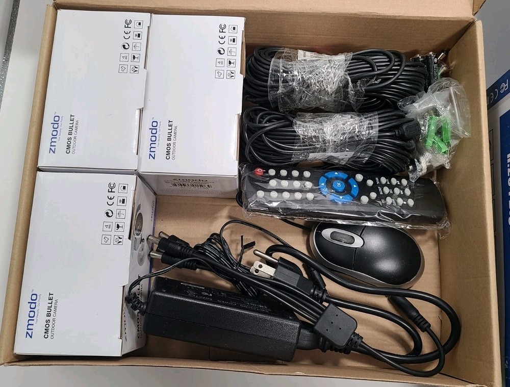 ZMODO wired security camera system